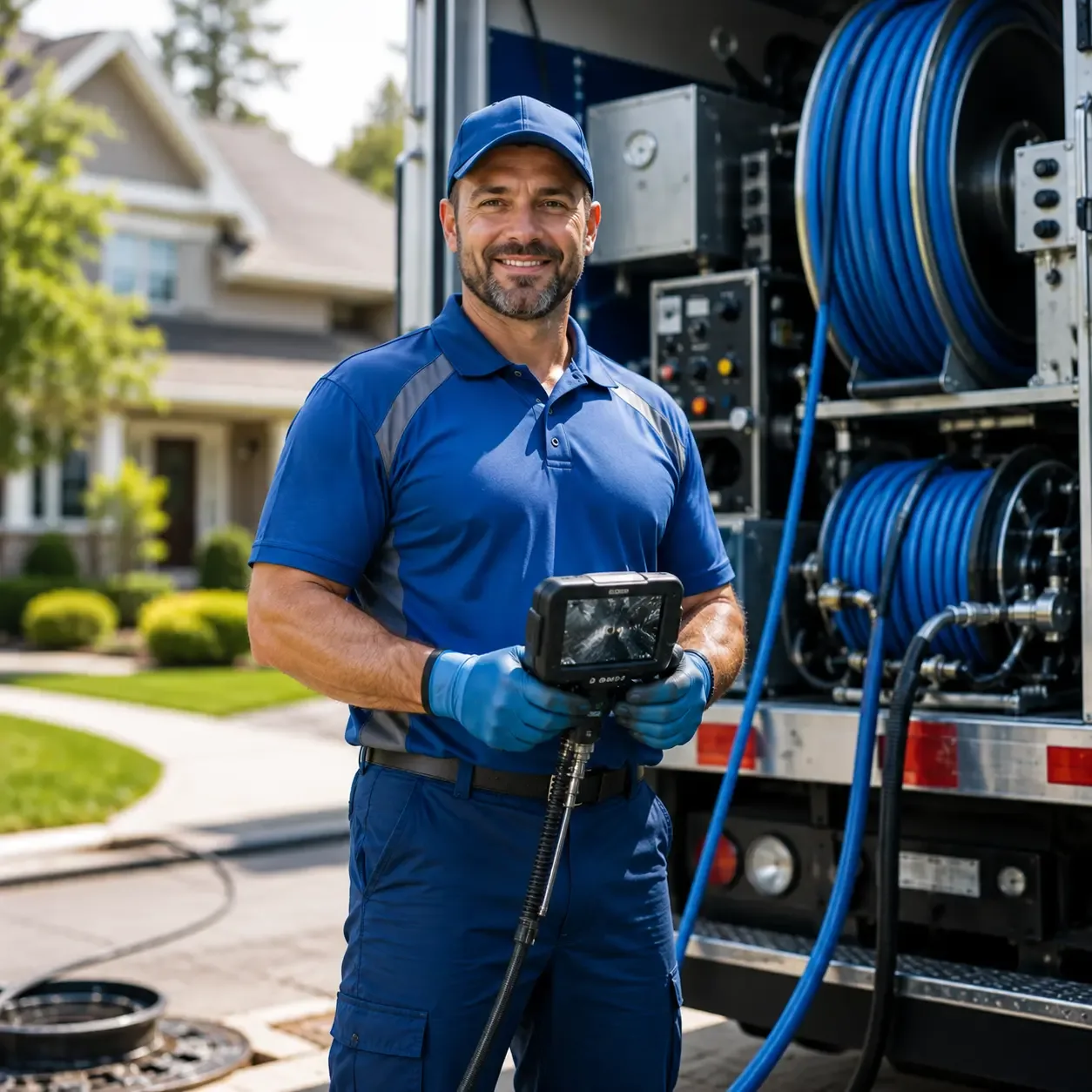 Local outdoor drain cleaning specialists in Howe, IN